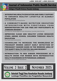 					View Vol. 2 No. 2 (2025): Volume 2, Issue 2, November 2025
				